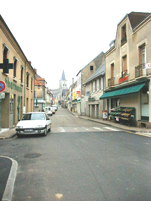 La rue des commerces...