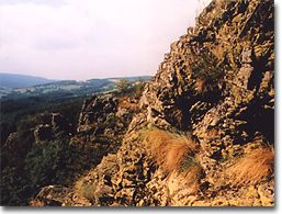Vue du Rocher Saint Vincent
